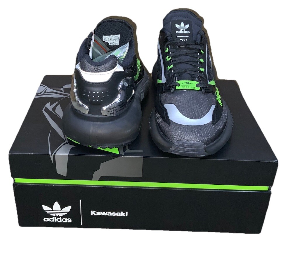Size 7.5 - adidas Kawasaki Ninja x ZX 5000 Boost Black Green | eBay