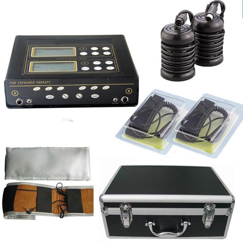 FDA Dual User Foot Bath Spa Machine Ionic Detox Cell Cleanse w/LCD+5 Modes+Belts - Picture 2 of 5