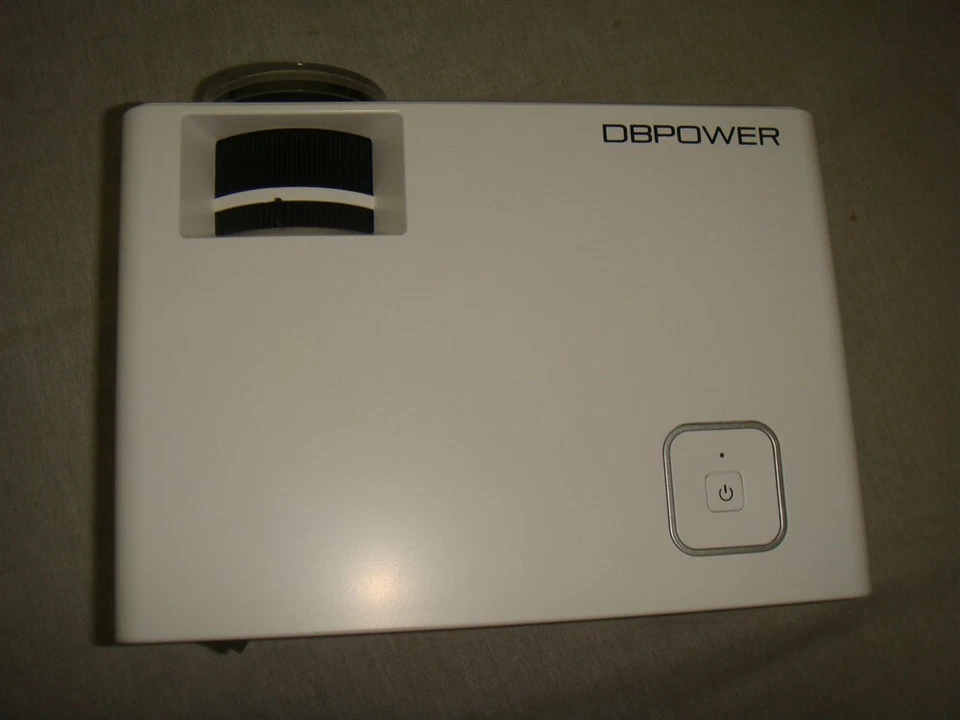 DBPOWER RD-810 LED MINI PORTABLE PROJECTOR WHITE - Image 4 of 4