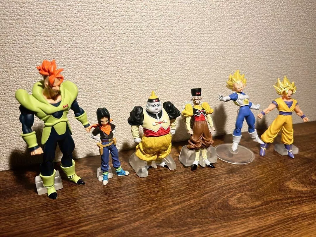 DRAGON BALL Z FIGURE HG - ANDROID COMPLETE SET