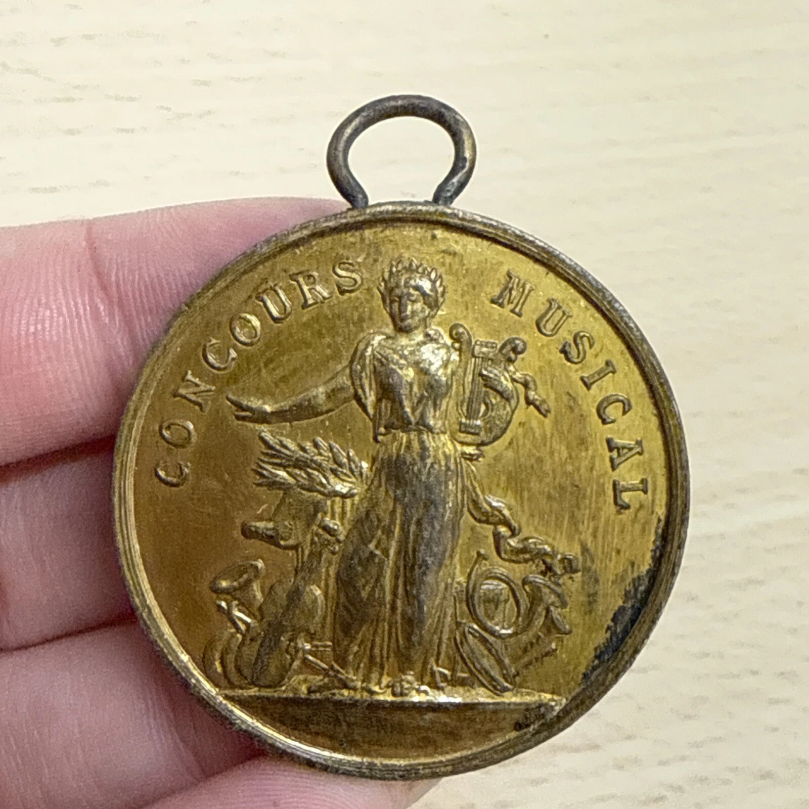 Médaille Concours Musical De Cosne 12 Août 1894 1er Prix De Soli