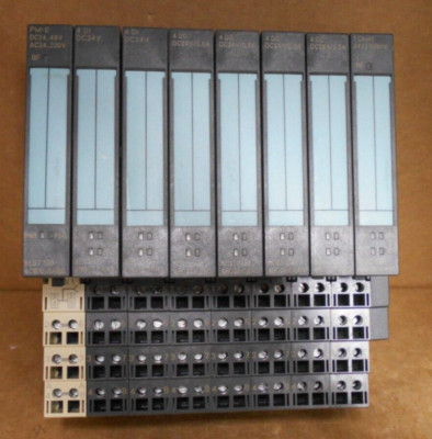 Siemens Simatic S7 See description for list of included modules