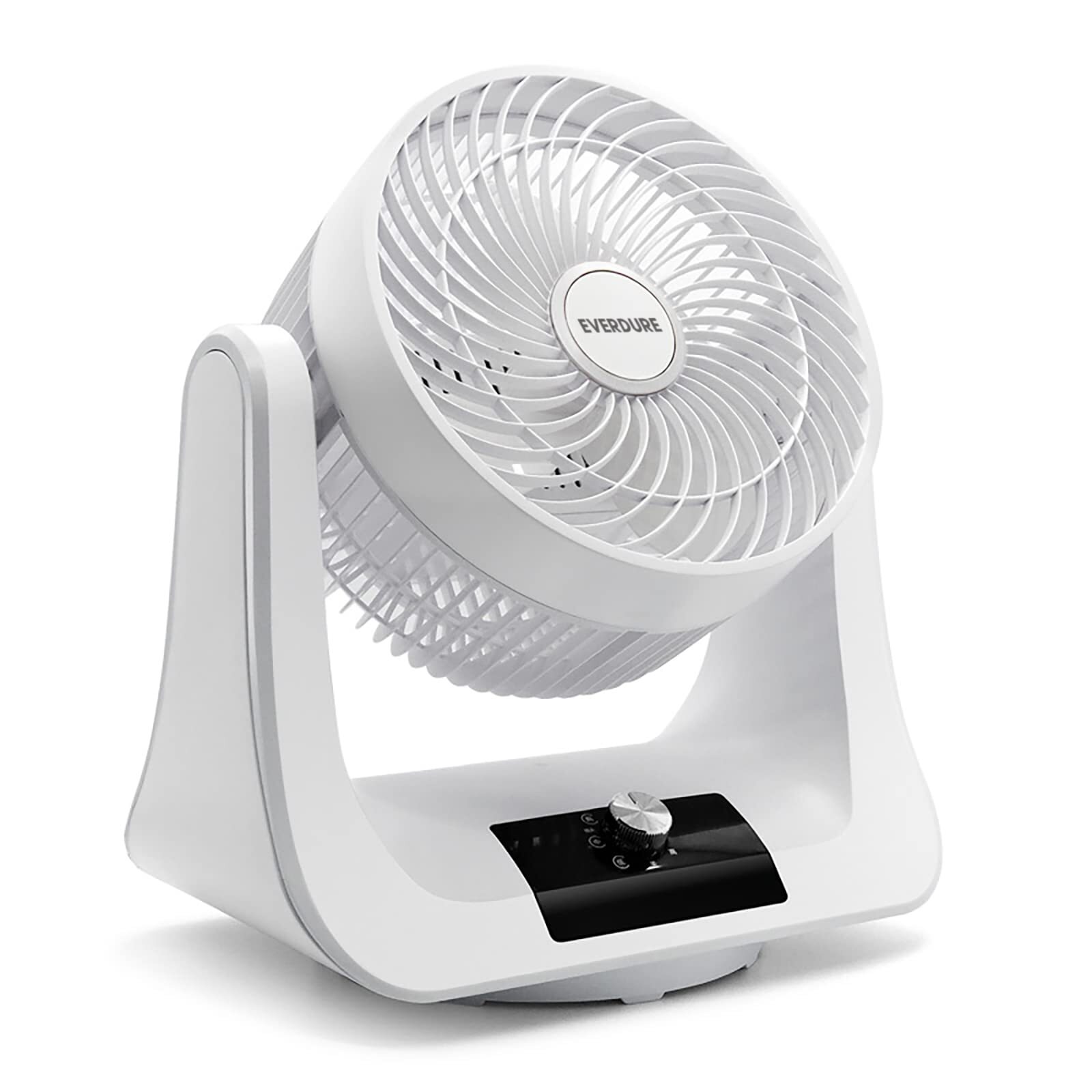 Ventilador oscilante de escritorio o mesa de 9”, 3 ajustes de velocidad, control de flujo de aire dirigido,...