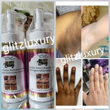 X 1 Glitzluxury Double action knuckle  dark spots whitening serum/oil 100ml  