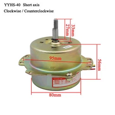 QTY:1   For  Bath ba ventilation fan exhaust fan motor YYHS-40 