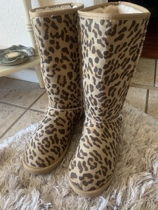 sapatos leopardo