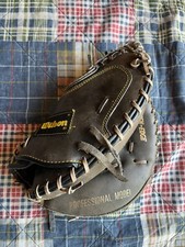 Rare Gary Pettis Autograph Series Wilson Professional Model Glove RHT 11”