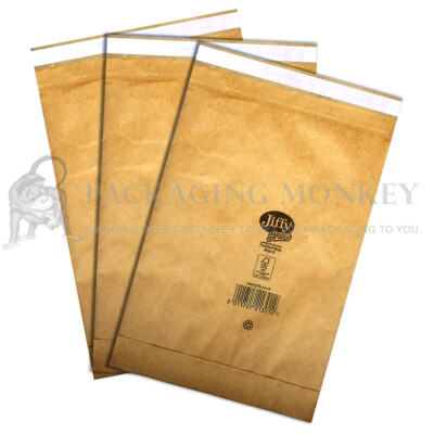 Jiffy grün strapazierfähig gepolsterte Taschen Umschläge Größe PB3 (195x343 mm) *ALLE MENGEN*