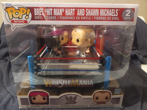Funko Pop! Moments: WWE - Bret "Hit Man" Hart And Shawn Michaels - 2 Pack