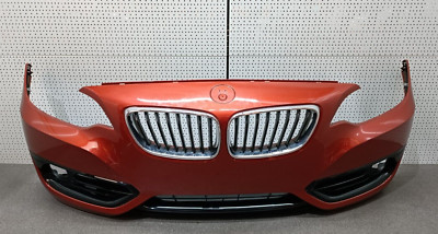 Original BMW F22 F23 & LCI Stoßstange vorne Sport Line  B44 Valencia Orange met.