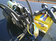 Honda CB450 CB350 CL450 SL350 CB500T NEW Ignition Coil & Condenser Assembly + !!