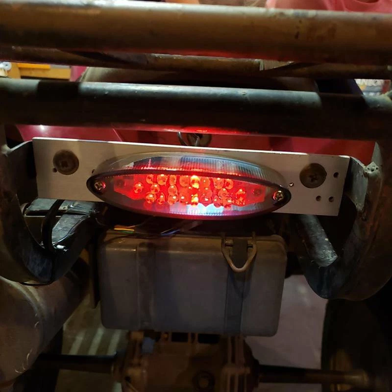 LED Rear Brake Tail Light For Kawasaki KLR650 KLR 650 Suzuki DRZ400SM DRZ 400SM - Image 3 of 4