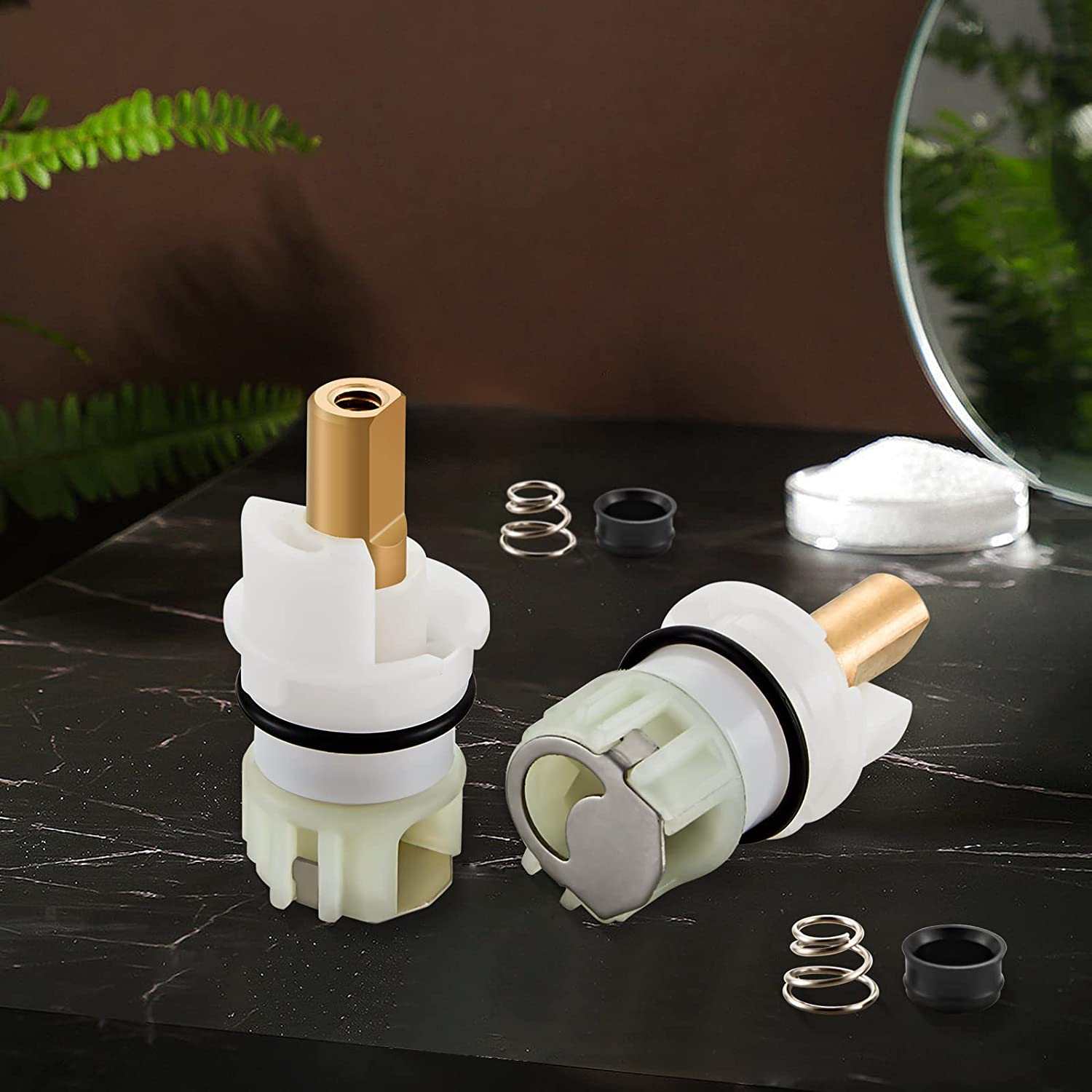 RP25513 Faucet Stem Assembly Kit for Two Handle Faucet Repair Kit, Includes RP49 eBay