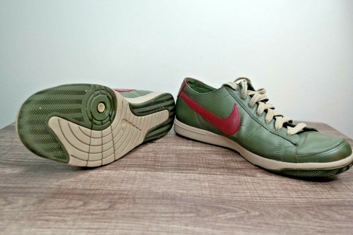 RARO ~Nike Blazer Low Metro~314386-361~Ejército Oliva Equipo Rojo ~Zapatos Atléticos Talla 10 - Imagen 2 de 5
