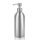 Large Dish Soap Dispenser 25.5oz Countertop Brushed Stainless Steel Soap Bottle