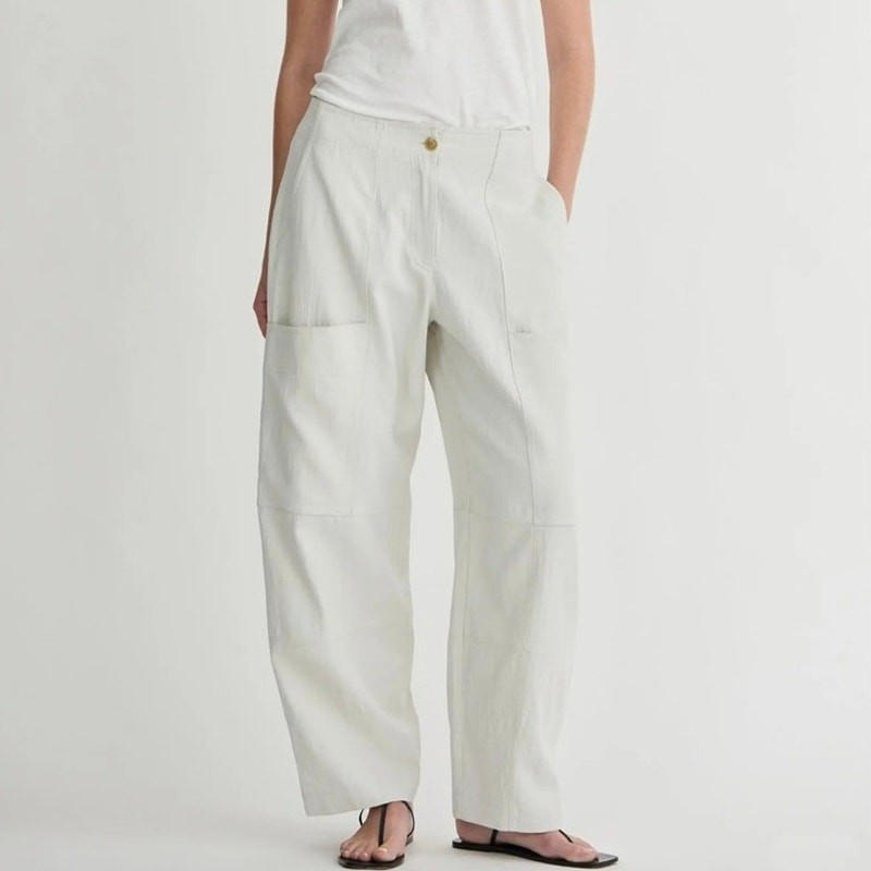 APIECE APART Juna Mid RiseRelaxed Cargo Pant Size 12
