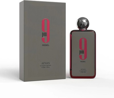 Afnan 9 Pm Rebel unisex Eau De Parfum Spray 3.4 oz