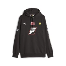 PUMA Scuderia Ferrari Race Garage Crews Hoodie Mens Black Casual Outerwear 62111