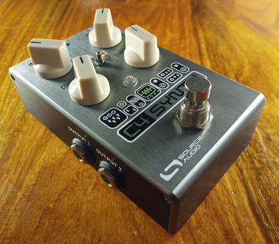 Source Audio C4 Synth Gitarre/Bass Effektpedal Boxed Stereo Top Zustand