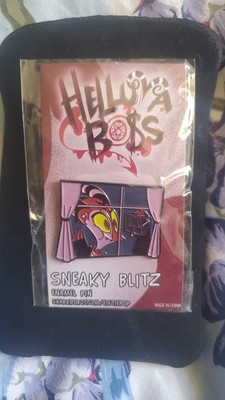 Helluva Boss Sneaky Blitz enamel pin limited edition Shark Robot