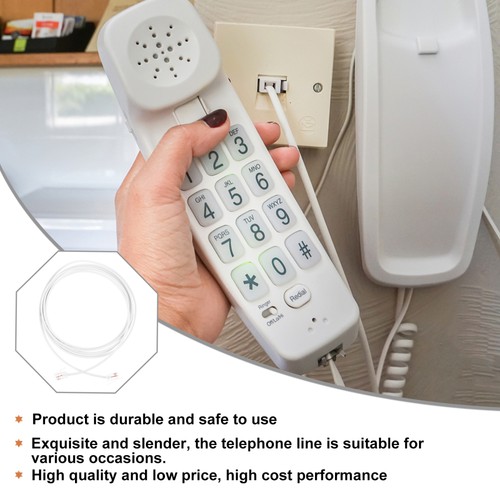 Telefonleitung Telefonanschlussleitung Lange Telefonkabel Für Festnetz - 第 11/12 張圖片