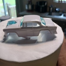 55 bel air afx unpainted magnatraction slot car body