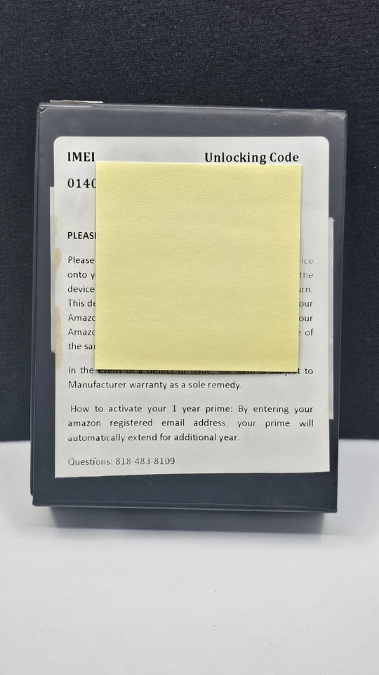 Teléfono Amazon Fire 32 GB Negro Nuevo Caja Abierta AT&T Foto 2 de 4