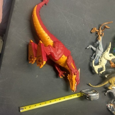 2020 ZURU ROBO ALIVE FIRE BREATHING RED DRAGON BATTERY OPERATED WORKING