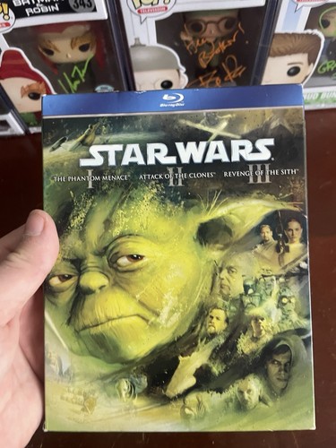Star Wars Prequel Trilogy Blu Ray Episodes I II III