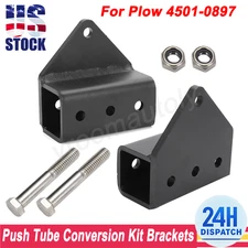 US Plow Push Tube Conversion Kit Brackets For Snow Plow Bottom Mount # 4501-0897