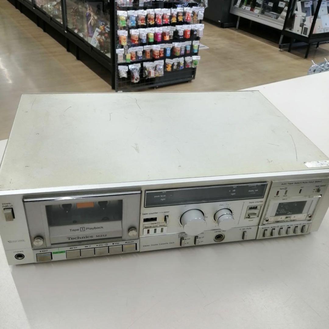 Technics テクニクス RS-M212 カセットデッキ Technics RS-M212 Cassette Deck Used Tested Compact 90s Audio