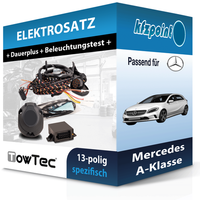 Towtec E-Satz 13Polig Fahrzeugspezifisch Passend für Mercedes A-Klasse FP