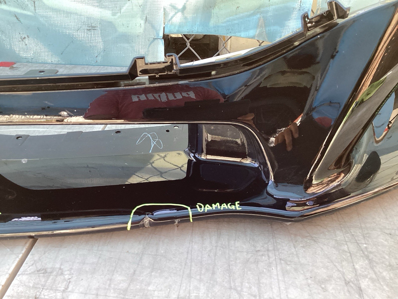 2023 McLaren Artura Front Bumper Lower Splitter OEM 16AF238CP