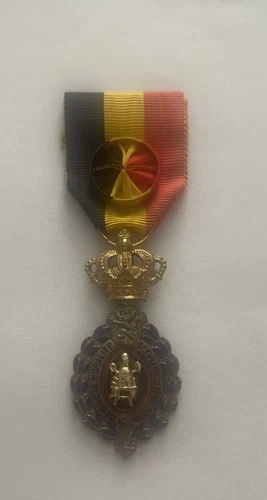 WW2 WWII OR WW1 WWI Belgium Belgian Military / Civilian Labor Decoration Medal