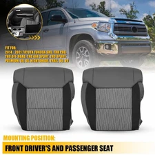 For Toyota Trail Premium 2014 2015-2020 2021 Bottom Cloth Seat Covers 2Pcs LH RH