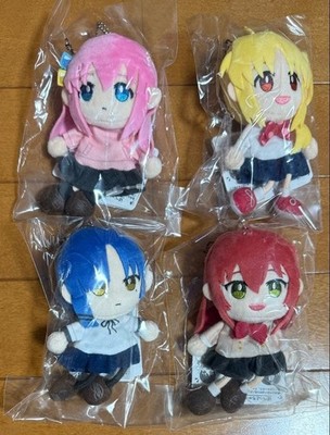 Bocchi the Rock! Puppet Charm Mascots Plush Kessoku Band Full Set of 4 NEW