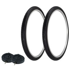 PRO TIRES 700 x 40 Black W-2101 W/ HEAVYDUTY TUBES 48mm Presta Valve