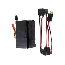 Dual Channel Engine Sound Simulator System 10 Sound Effects Standby For RC Car f