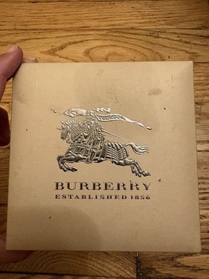 Pre-Owned Burberry  BU9362 Chronograph Dial Steel Case Leather Strap Men's Watch