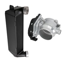 Ladeluftkühler & Drosselklappengehäuse For BMW 3er Coupe E92  2006-2013
