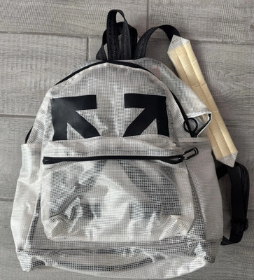 Off-White Arrow PVC Backpack 'White'