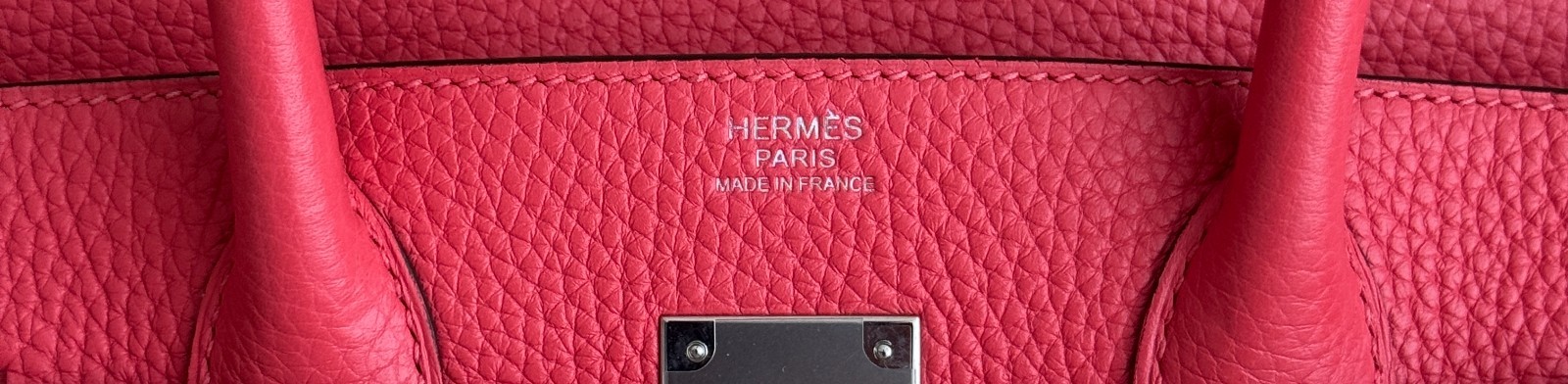 Hermes Birkin 30 Verso Rose Texas Pink Orange Togo Leather Palladium Hardware image 7