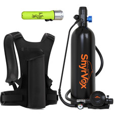 1.9L Portable Scuba Diving Tank Set,Lung Tank for 30-35 Min Underwater Diving