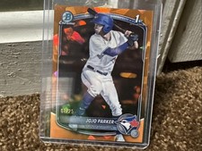 2025 Bowman Chrome Draft Sapphire- JoJo Parker 1st Bowman #BDC-8 ORANGE/25🔥