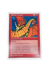 Shivan Dragon (Oversized 6X9) Promo (1990's) NON Playable