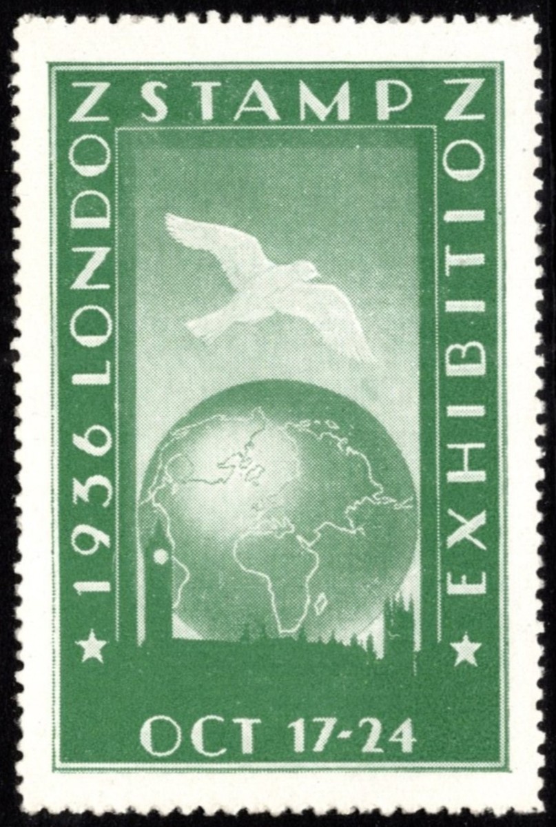 1936 United Kingdom Poster Stamp London Stamp Exhibition | eBay