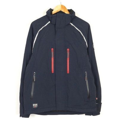 HELLY HANSEN mens jacket size M workwear blue polyamide insulated