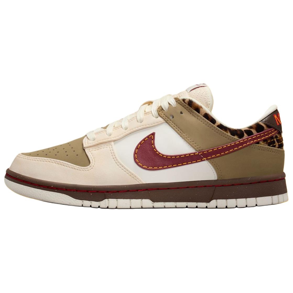 Nike Dunk Low Khaki Team Red W - IM6687-262 | eBay