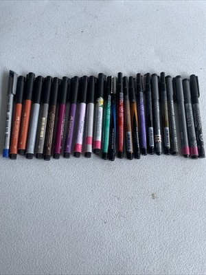 Staedtler/PrismaColor/ Fiber Castellated/ Copic Artist Pen Lot Of 24