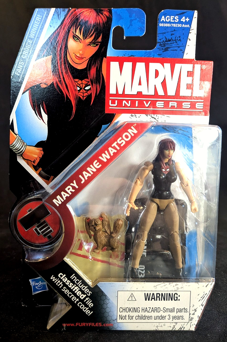 Marvel Universe MARY JANE WATSON Series 2 023 NEW CARDED Cmb